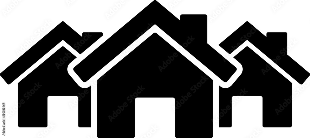 Obraz premium Home flat icon