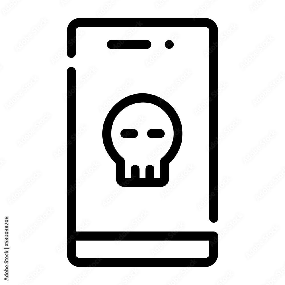 ransomware line icon ransomware line icon