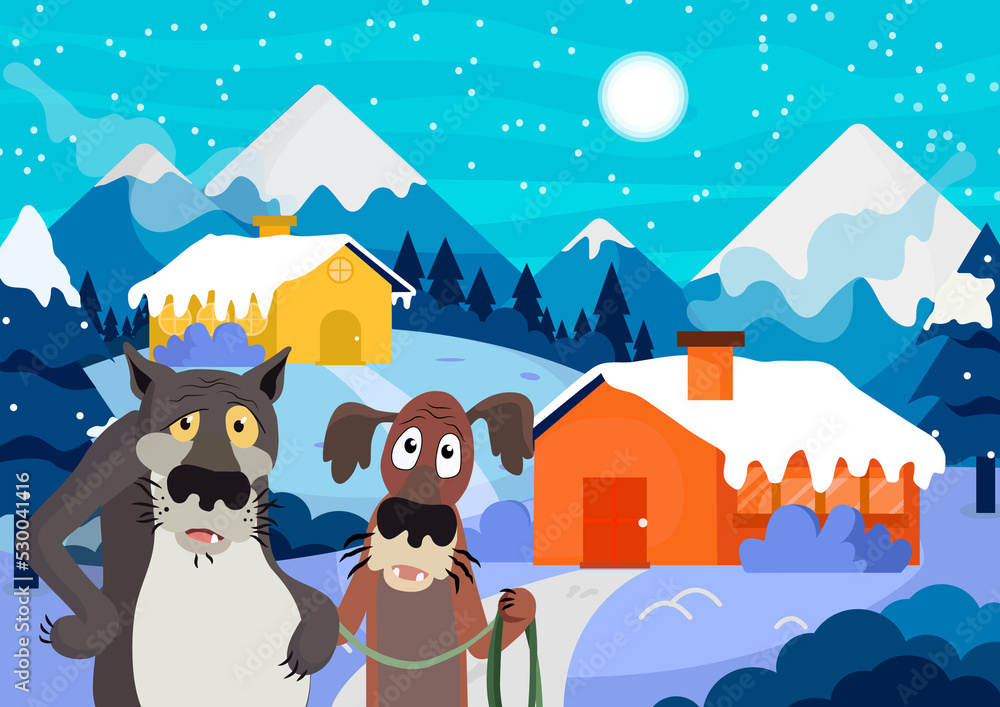 Fototapeta premium Winter adventure