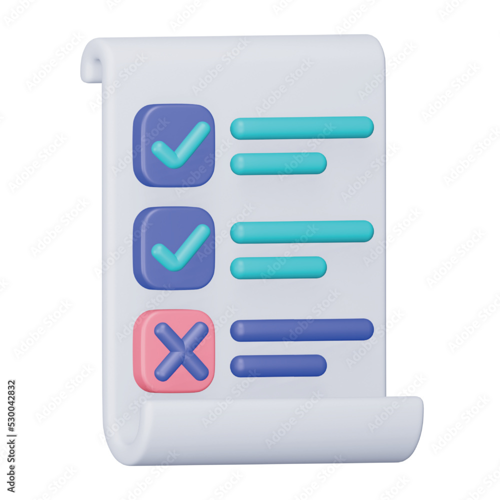 Compliance document 3d rendering isometric icon. Compliance document 3d rendering isometric icon.