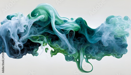 colorful smoke on background. Beautiful swirling colorful smoke. abstract cloud of smoke pattern