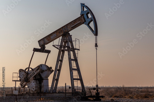 Oil production. Azerbaijan.