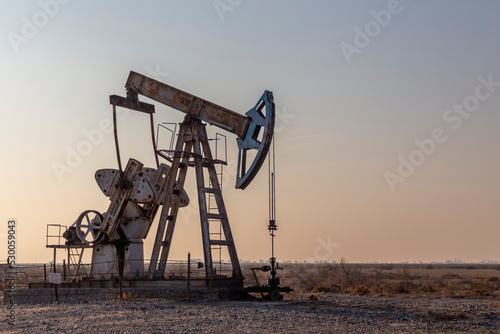 Oil production. Azerbaijan.