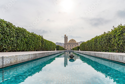 Tezepir mosque. Baku city, Azerbaijan. photo