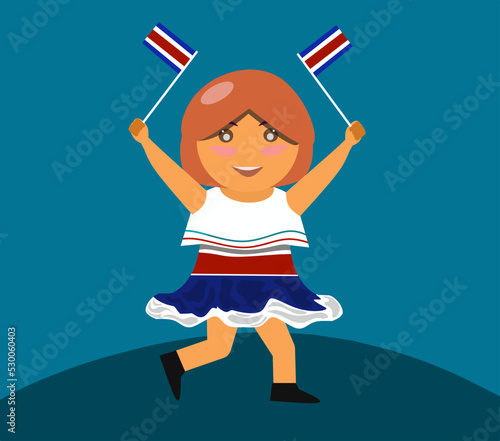 Independence Day of Costa Rica, September 15, National Holidays, typical festivals, civic festivities, traditions, traditional clothing, folkloric, music, celebration