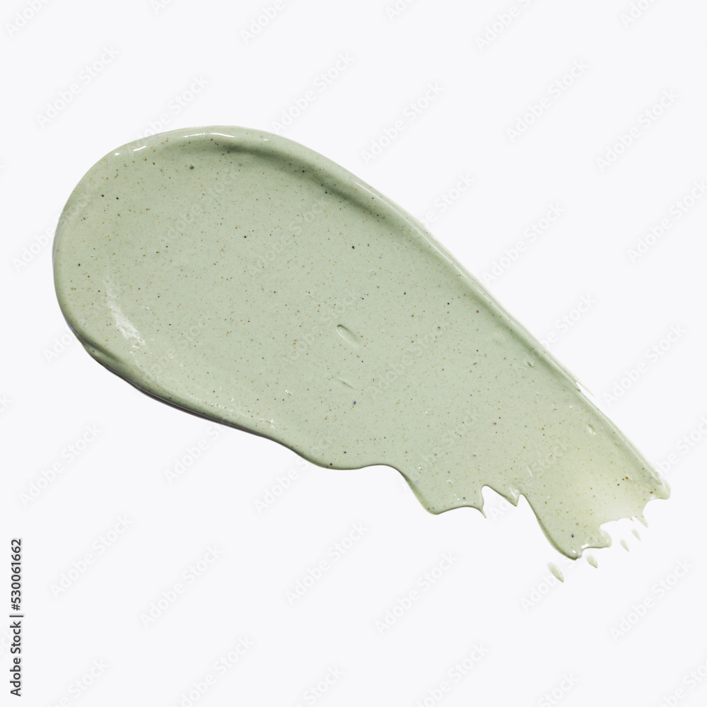 Fototapeta premium green face mask swatches