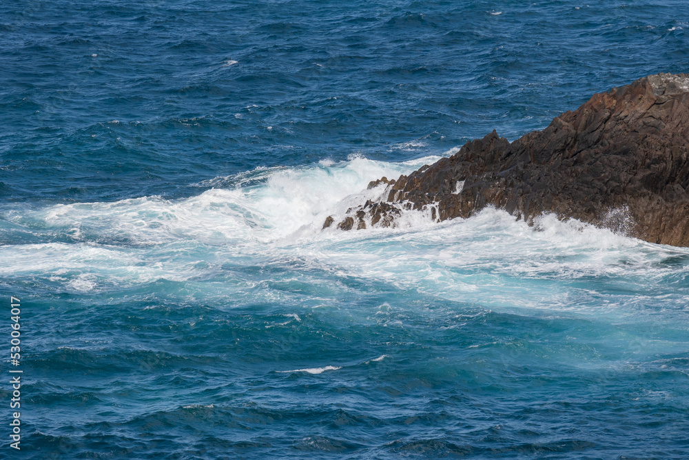 日本の渚百景 島武意海岸の積丹ブルー