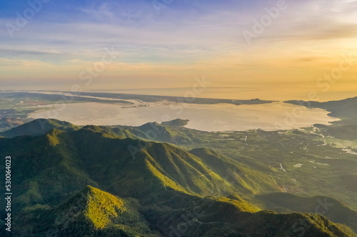 BEAUTIFUL LANDSCAPE PHOTOGRAPHY OF LOC TIEN WARD AND CHAN MAY BEACH, VIEW FROM TOP OF BACH MA NATIONAL PARK IN HUE, VIETNAM © Hien Phung