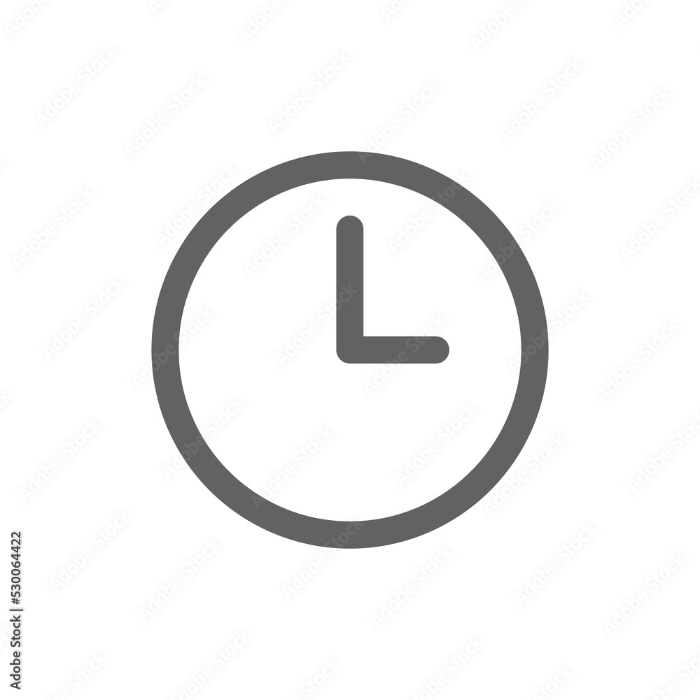 time icon. Perfect for web design or user interface applications. vector sign and symbol time icon. Perfect for web design or user interface applications. vector sign and symbol