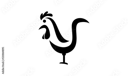 logo chicken illustration