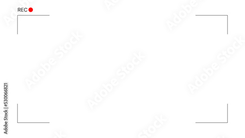 Vector Black camera rec