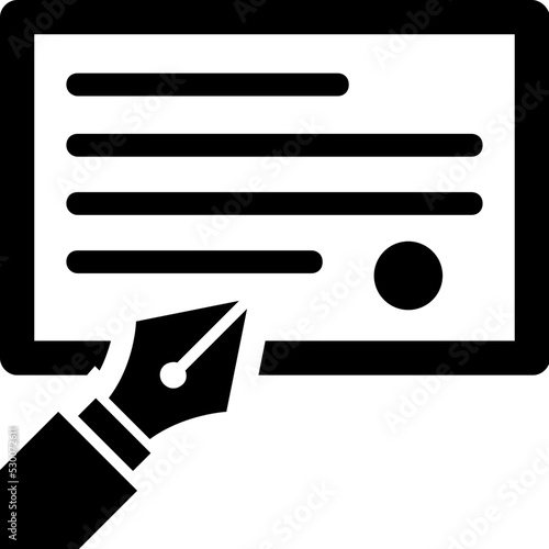 Degree Vector Icon