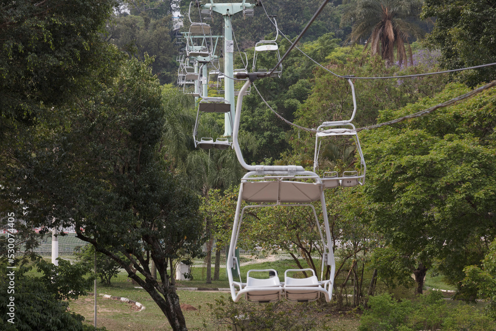 natureza, praça, teleférico, verde, árvores, jardim natureza, praça, teleférico, verde, árvores, jardim