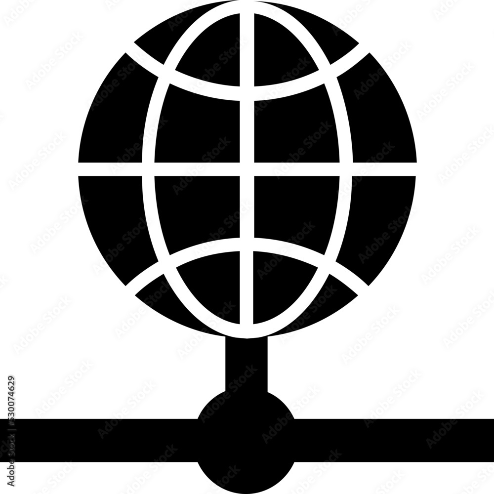 Internet Server Vector Icon Internet Server Vector Icon