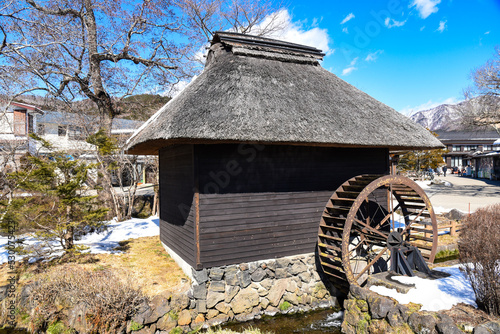 忍野八海の水車小屋 photo