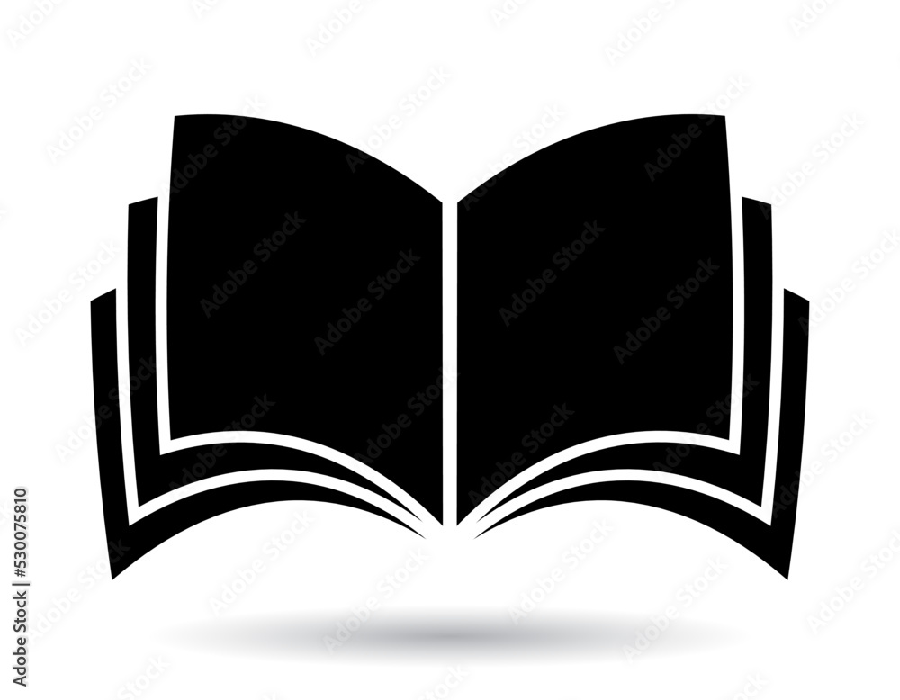 open book simple icon, vector illustration open book simple icon, vector illustration
