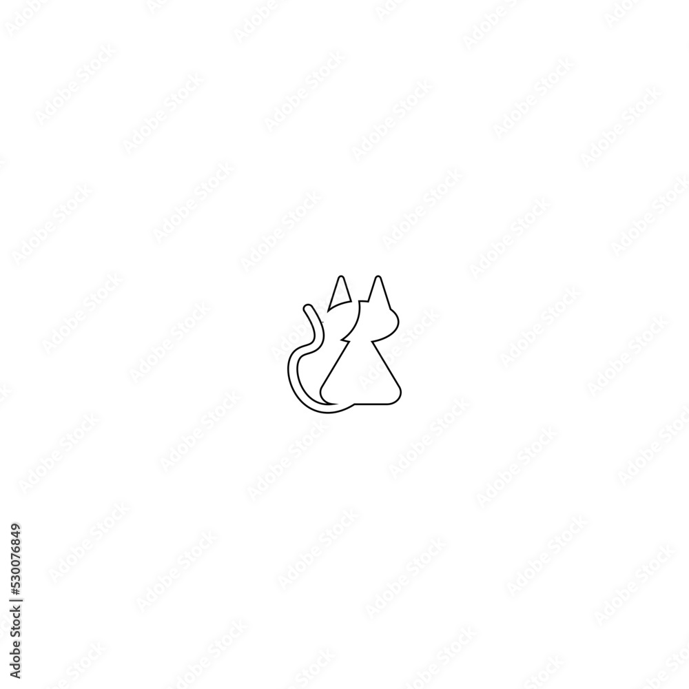cat icon ilustration vector cat icon ilustration vector