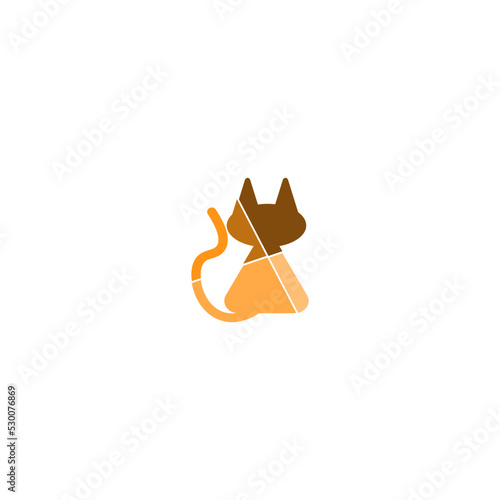 cat icon ilustration vector