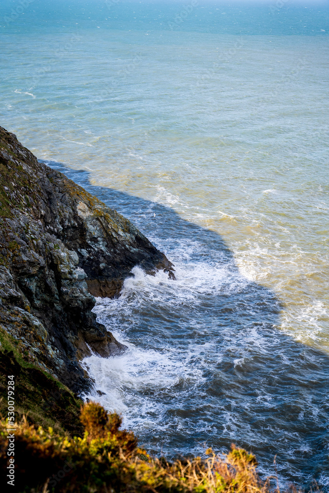 waves and rocks