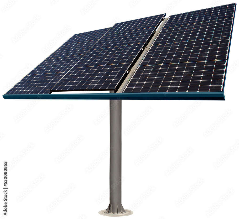 Isolated solar panel 