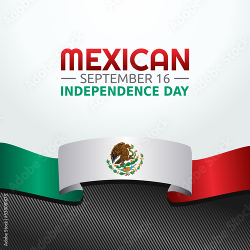 vector graphic of mexican independence day good for mexican independence day celebration. flat design. flyer design.flat illustration.