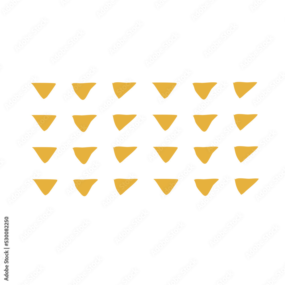Abstract triangle minimalist memphis shape Abstract triangle minimalist memphis shape