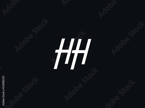 HH Logo Letter, Creative Hh Logo Icon Vector Image Design For You