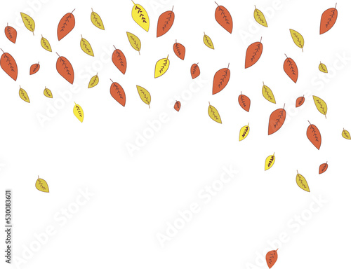 Вектор листопад на ізольованих прозорим фоном. Осінь, листя опадає з дерев. Листя png.