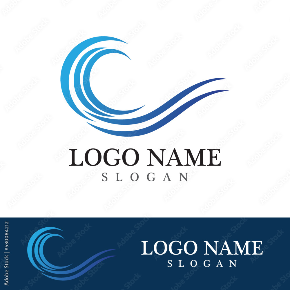 Wave beach vector illustration design Wave beach vector illustration design