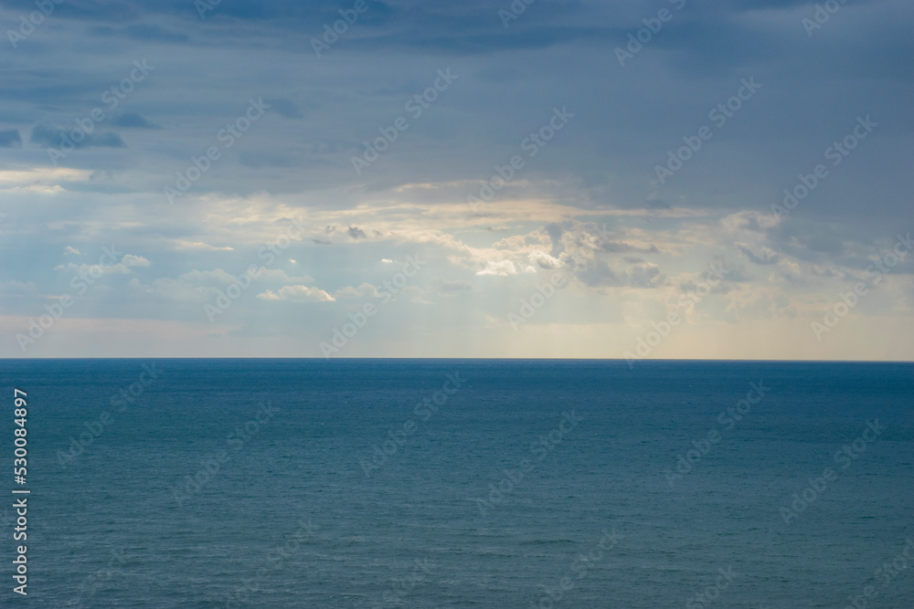 clouds over the black sea