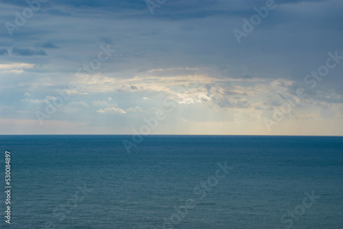 clouds over the black sea