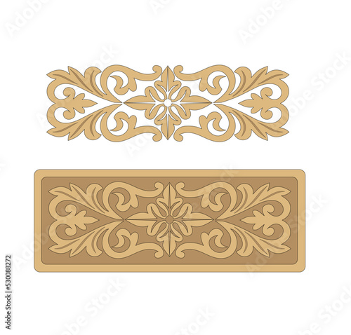 GOLD EMBROIDERY FOR LITURGICAL CLOTHES AND SACRED CEREMONIES. SACRED CATHOLIC SYMBOLS IN ANCIENT STYLE WITH GOLDEN DECORATIONS