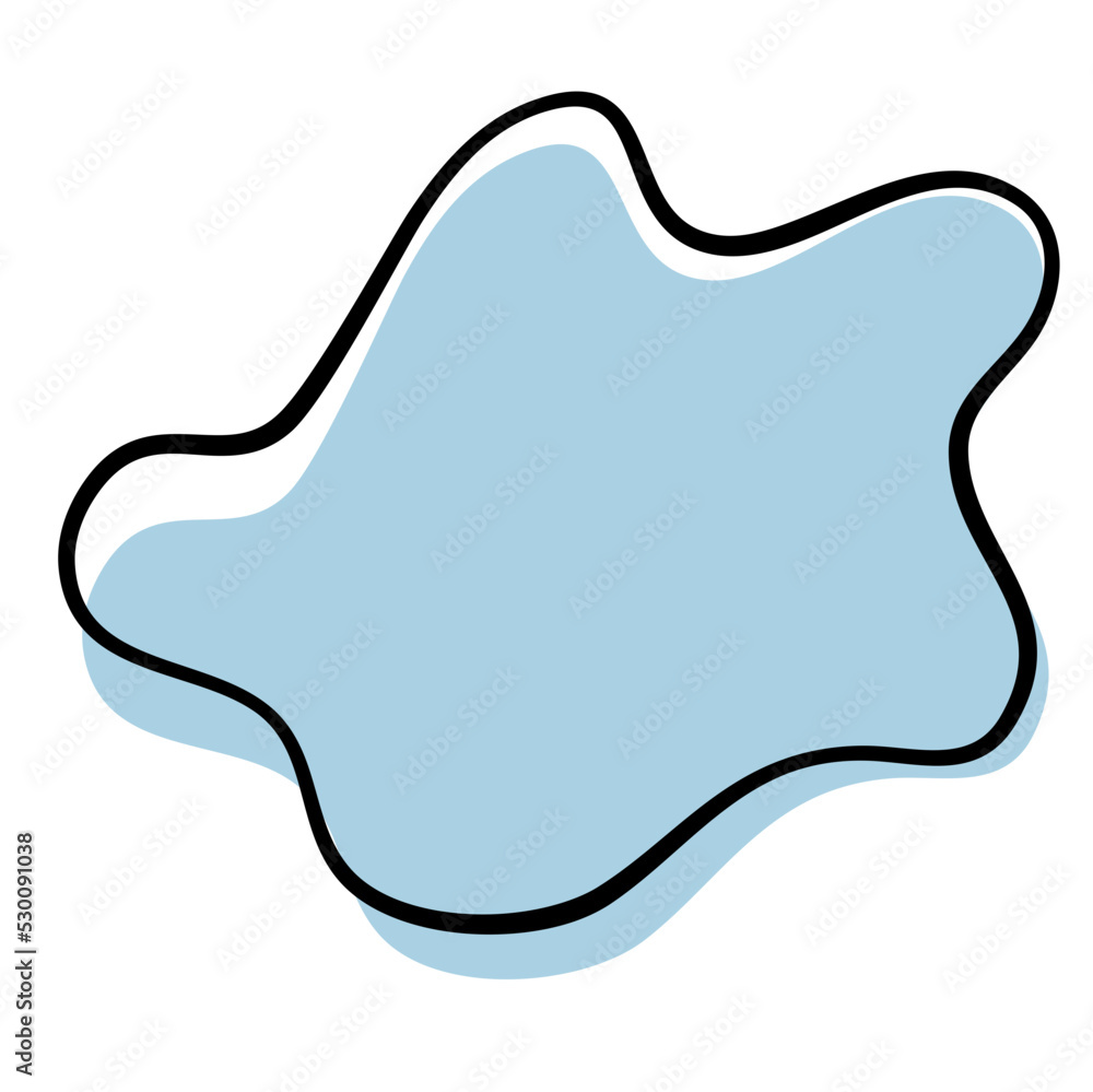Abstract modern blob shape background Abstract modern blob shape background