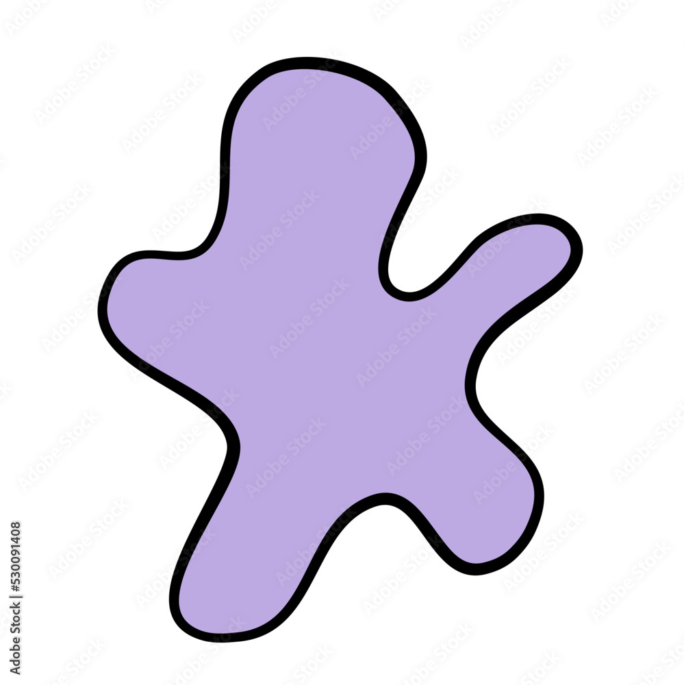 Abstract modern blob shape background Abstract modern blob shape background