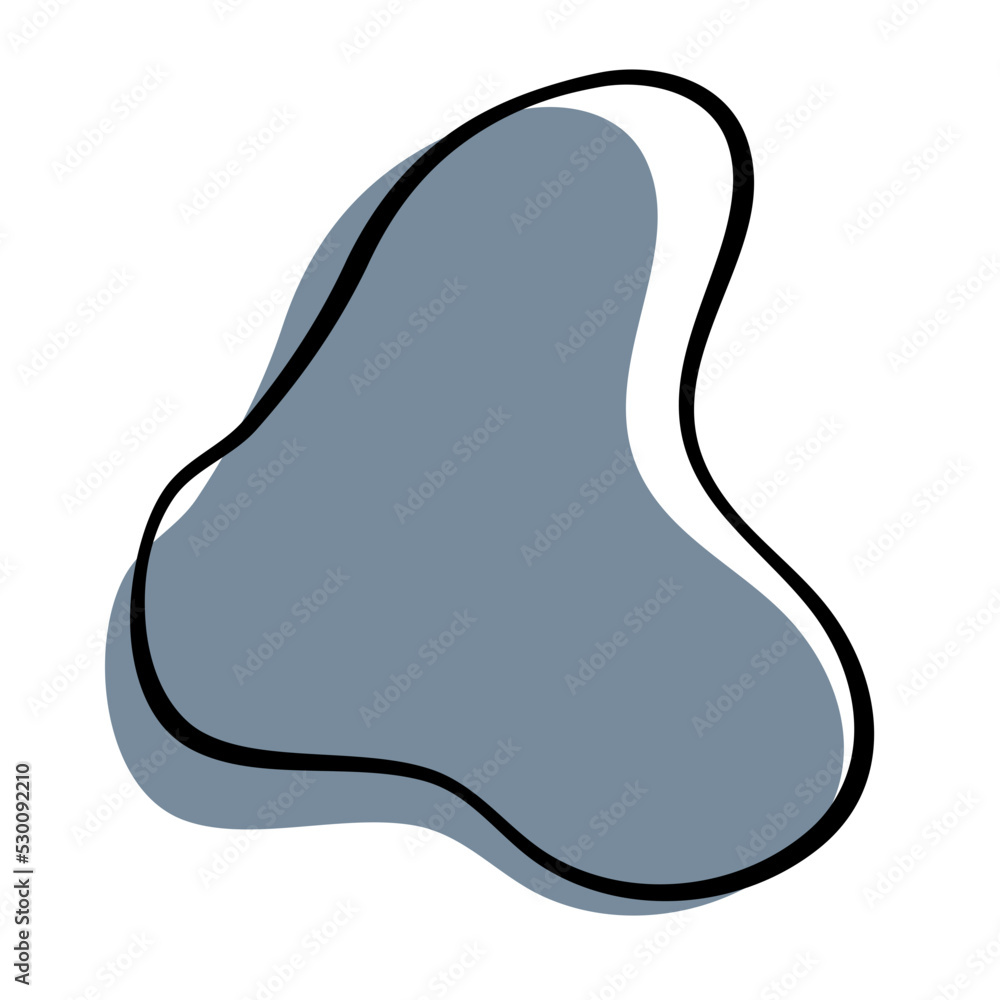 Abstract modern blob shape background Abstract modern blob shape background