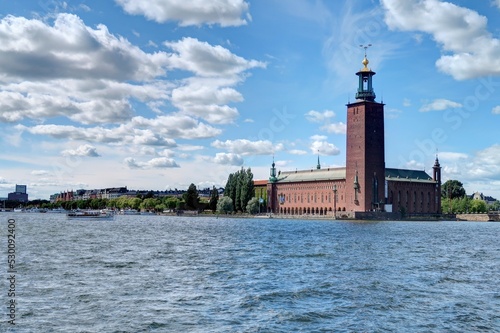 Photography Gamla Stan, cœur historique de Stockholm, capitale de la suède