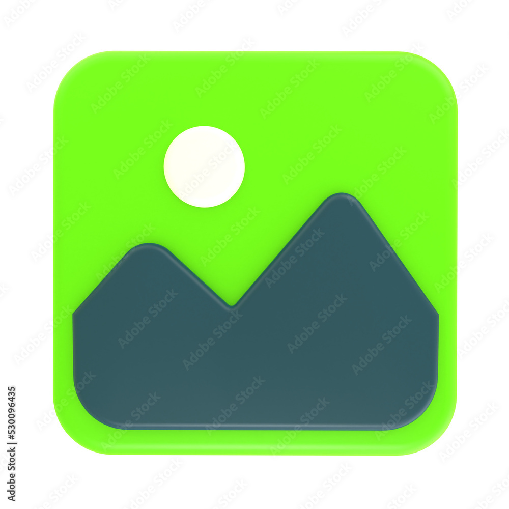 3D icon messaging app 3D icon messaging app