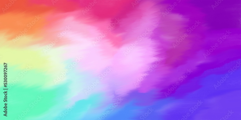 Artistic simple illustration - abstraction in the form of a colorful rainbow palette of colors (drawn by hand) Artistic simple illustration - abstraction in the form of a colorful rainbow palette of colors (drawn by hand)