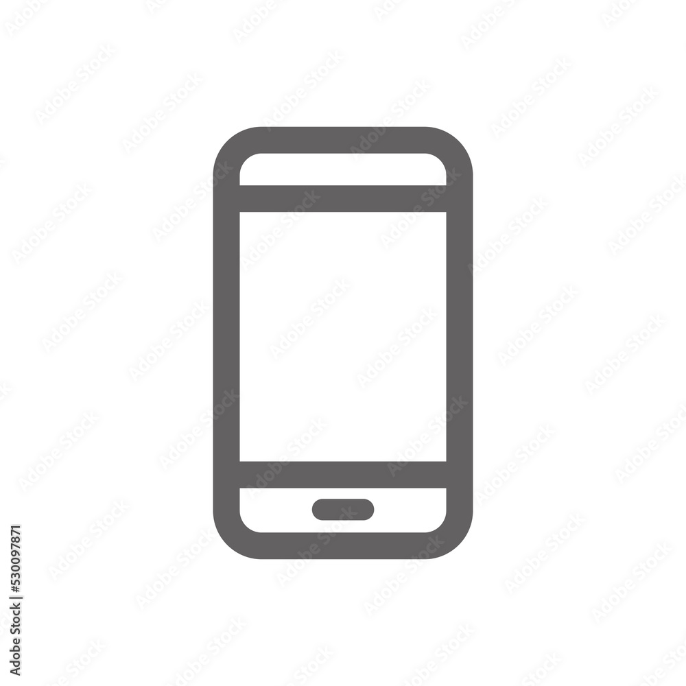 smartphone icon. Perfect for online shopping website or user interface applications. vector sign and symbol smartphone icon. Perfect for online shopping website or user interface applications. vector sign and symbol