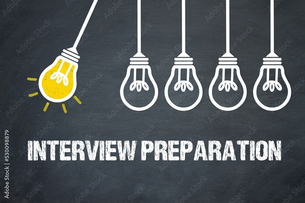 Fototapeta premium Interview Preparation