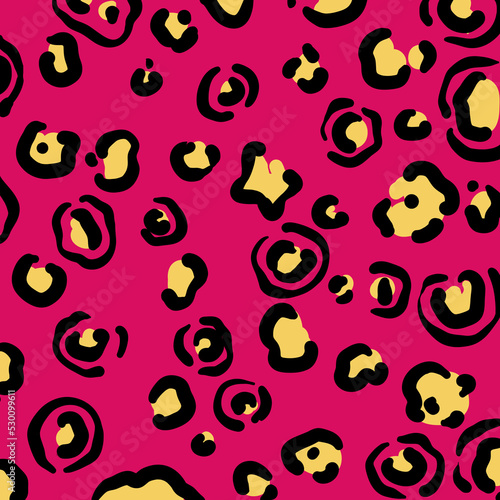 Simple animalistic abstract patterns. Background for decoration  wrapping paper  wallpaper  cards and greetings. Minimalistic wild style two colors