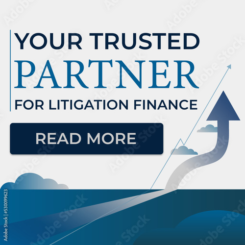 Legal Financing & litigation Funding Investment Banner Ad Post