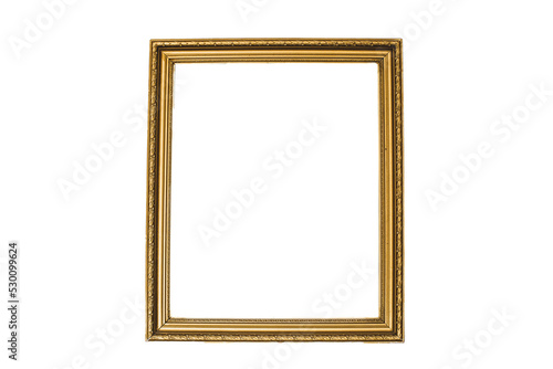 Картината върху платно antique gold picture frame