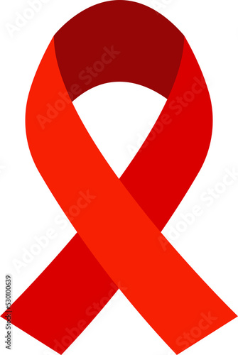 Aids ribbon. World Aids awareness day photo