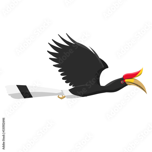 Принти на полотні Burung Enggang Kalimantan