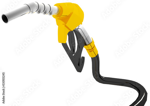 Nozzle pumping gasoline in a tank. Suitable for websites, Stickers, Banners, Social media and layouts, Art and collages, General use cases. png.
