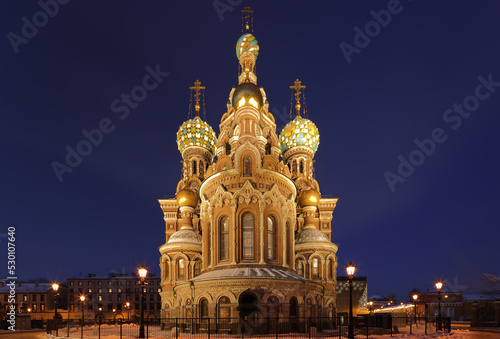 Cathedral of the savior on spilled blood, St. Petersburg, Russia