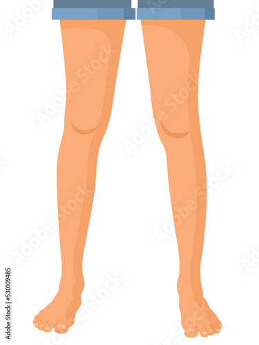 human legs, Vector illustration for advertising, medical (health care) publications