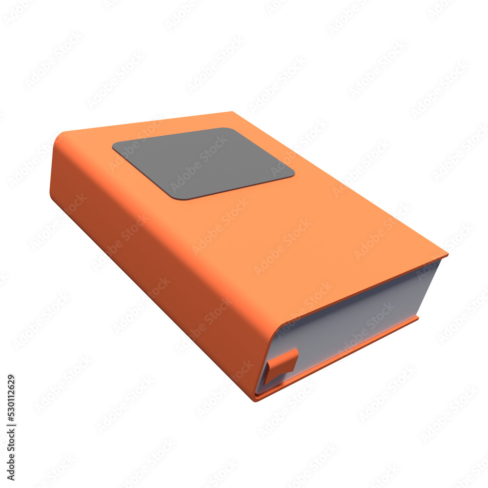 book 3d illustration book 3d illustration