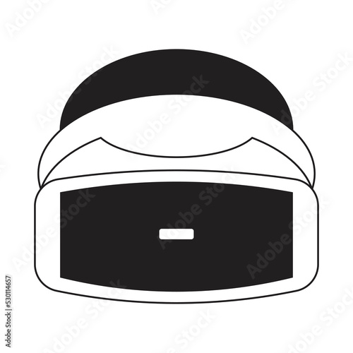 Playstation gaming illustration with vector style